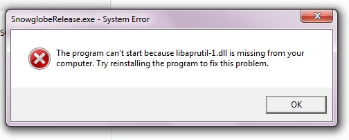 snowgloberelease.exe-system error.jpg